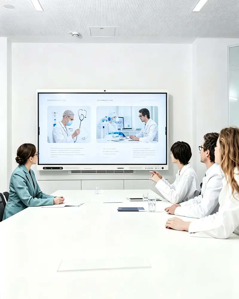 Medical diagnostic imaging display powered by Intel OPS module