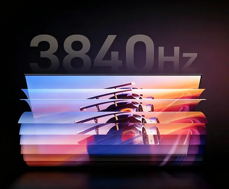 3840Hz ultra-high refresh rate LED display