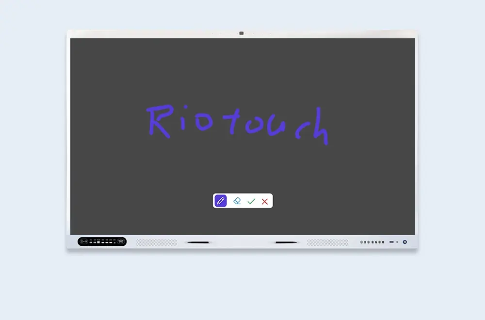Black screen writing