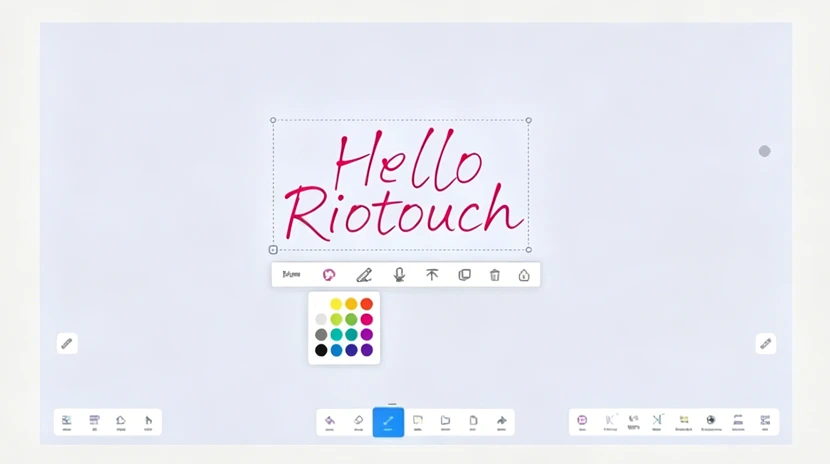 Riotouch Interactive Flat Panel Display