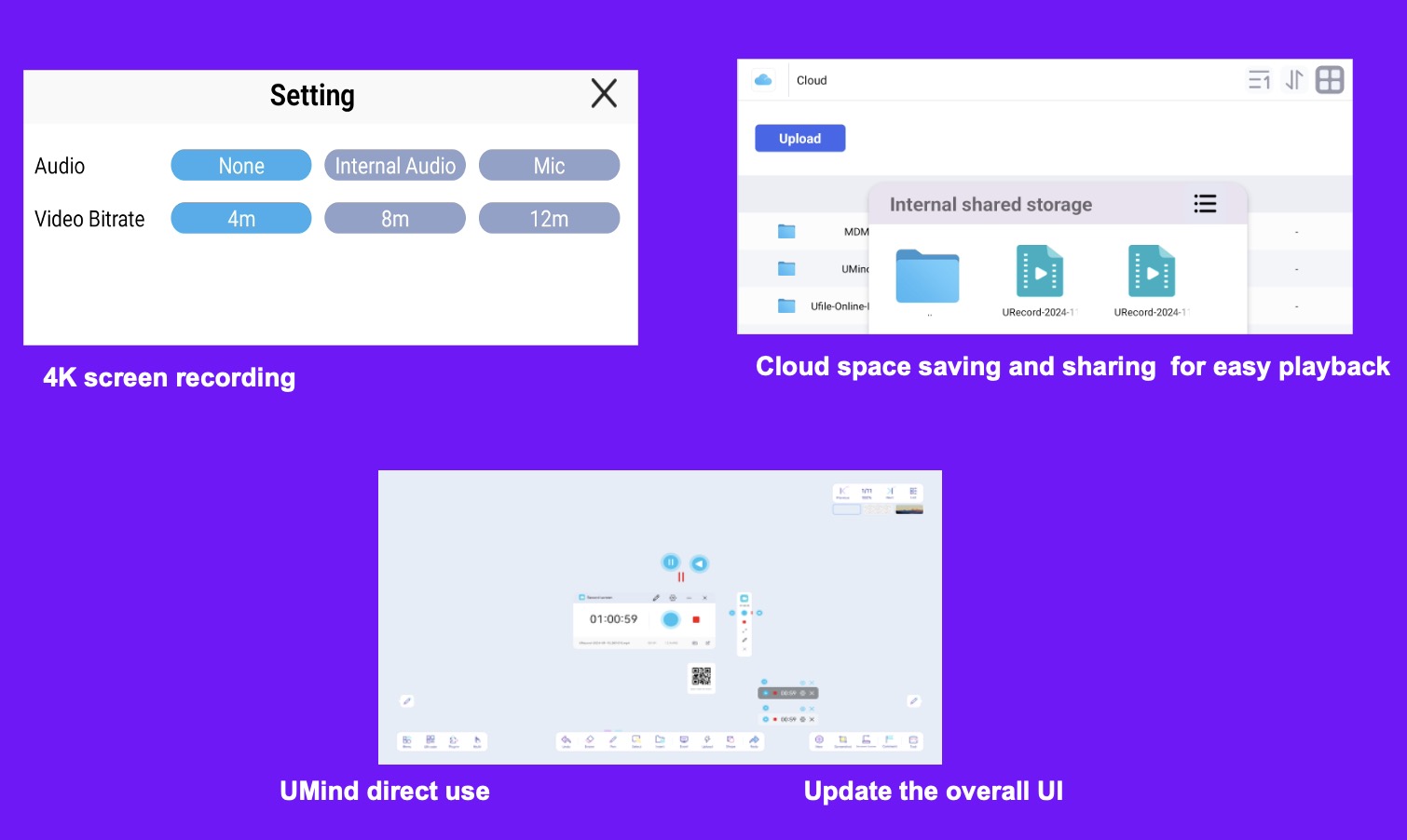 URecord software interface for simple, advanced SIP call recording