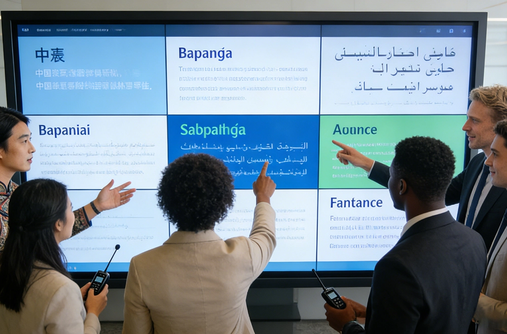 Integrated COB LED display