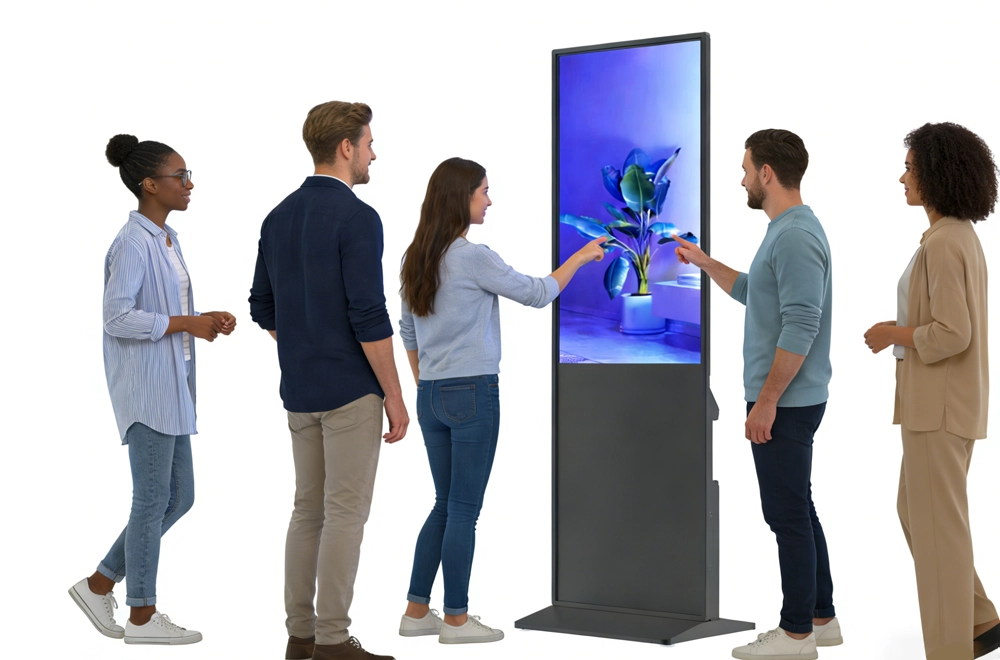 Wayfinding Kiosk 43"55"65"75"85" - Windows Touchscreen - Riotouch Photo and Video