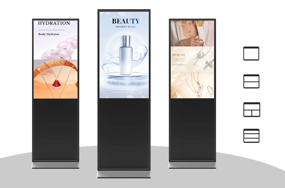 Digital Display 43"55"65"75"85" - Windows Touchscreen - Riotouch Photo and Video