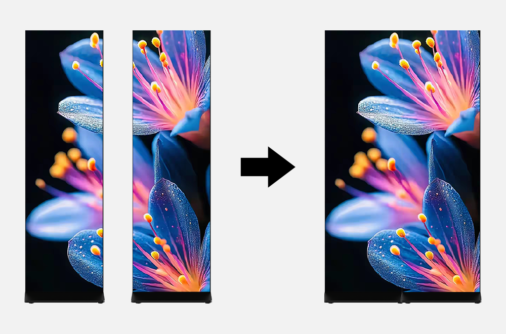 What Is an LED Poster Splicing Screen?