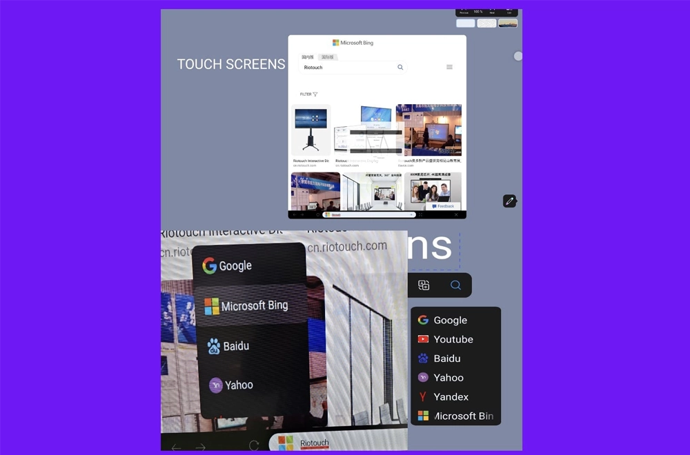 Riotouch Smart Board Software UMind Browser Serach