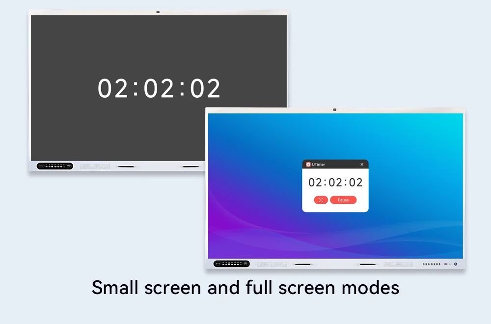 Riotouch-Interactive Whiteboard Countdown Tool-UTimer-Small Screen Modes Riotouch Interactive Whiteboard Countdown Tool UTimer Small Screen Modes