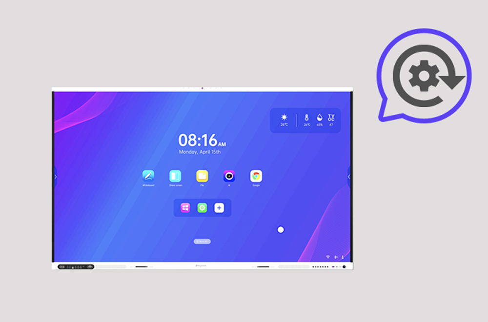 Riotouch Interactive Whiteboard Software DMS  Free Reset Option