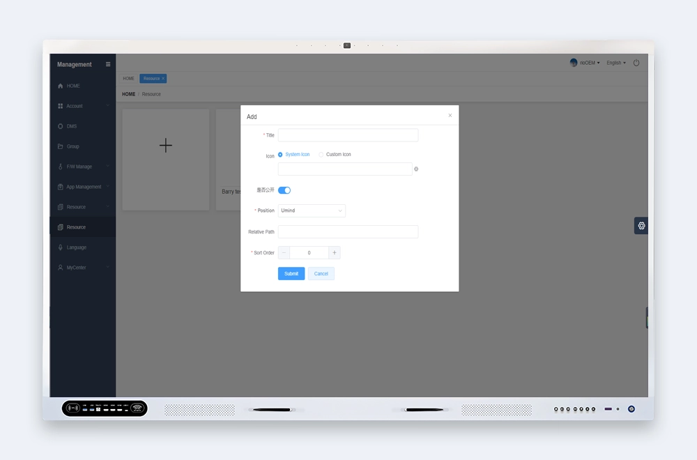 Riotouch-Cloud Solution-Resource Management-Multi-type Resource Uploading Riotouch Cloud Solution Resource Management Multi-type Resource Uploading