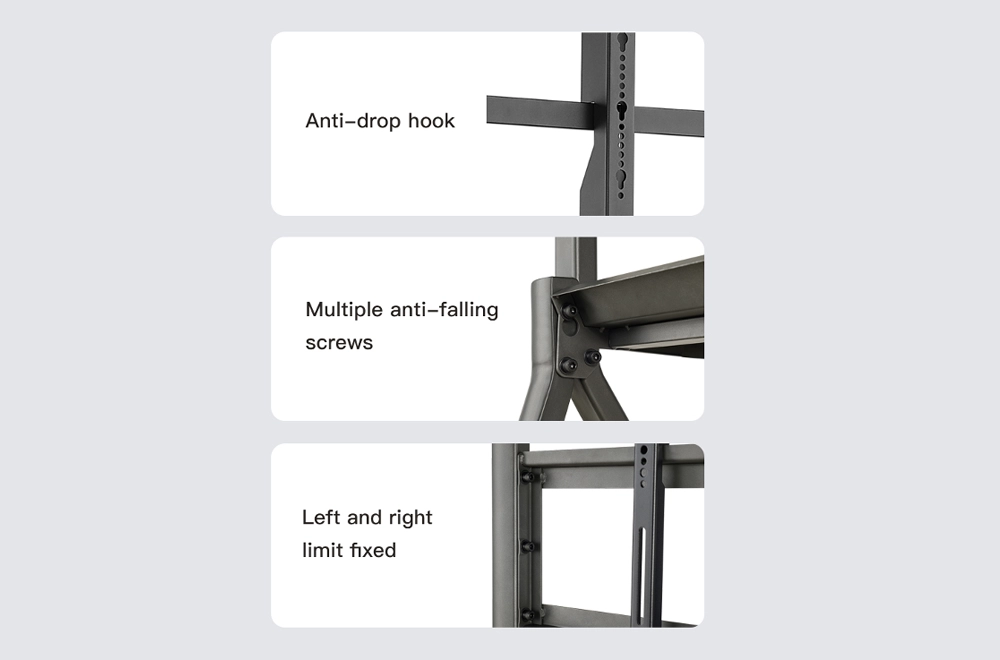 Riotouch-Accessories-TV Stand-Triple Anti-falling Design Riotouch Accessories TV Stand Triple Anti-falling Design