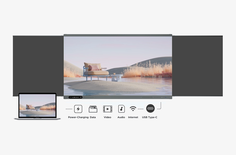Riotouch-86 inch Interactive Whiteboard-M86LB-Effortless Connection Riotouch 86 inch Interactive Whiteboard M86LB Effortless Connection