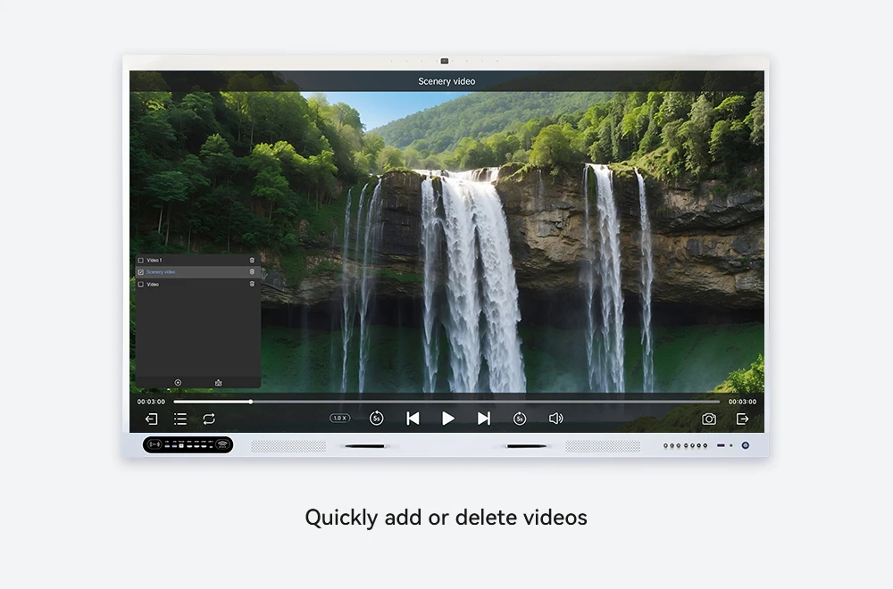 Riotouch-Interactive Whiteboard Video Playback Tool-UPlay-Quickly Add or Delete Videos Riotouch Interactive Whiteboard Video Playback Tool UPlay Quickly Add or Delete Videos