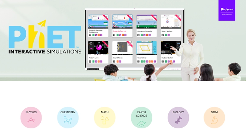 Riotouch-Interactive Flat Panel Display-ADV311D2-PhET Teaching Resource Riotouch Interactive Flat Panel Display ADV311D2 PhET Teaching Resource