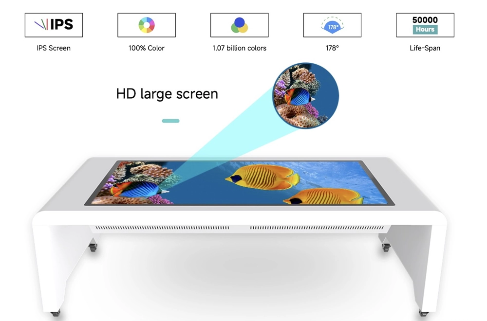 Riotouch-Smart Table-Smart Touch Table-Large Screen HD Display Riotouch Smart Table Smart Touch Table Large Screen HD Display