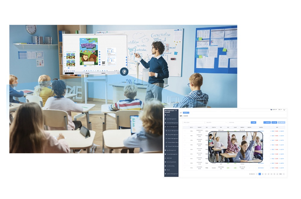 Riotouch Interactive Whiteboard Software DMS Real-time Classroom Monitor