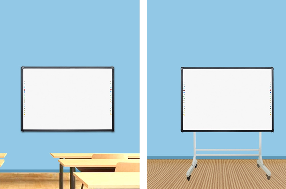 Riotouch Interactive Whiteboard S82 Two Versatile Installation Methods