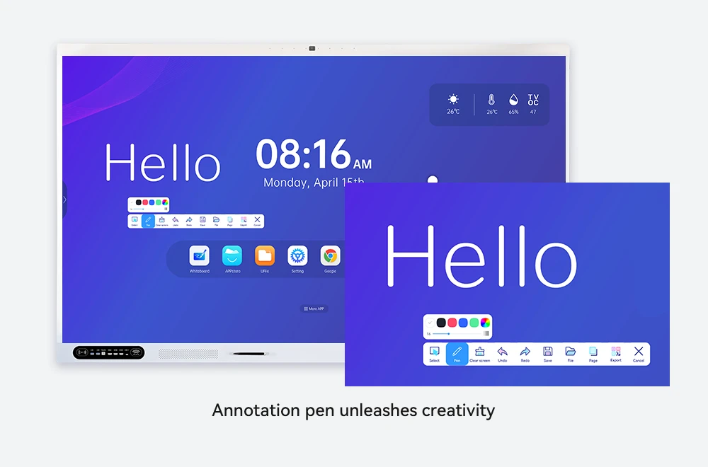 Riotouch Interactive Whiteboard Annotation Tool UMark Powerful Annotation Tools